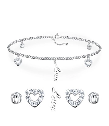 Love Silver Anklet ANK-01